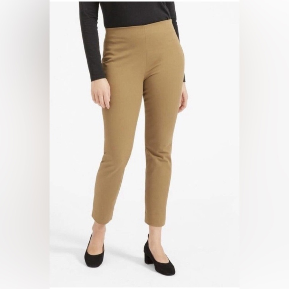 Everlane Side Zip Ankle Work Pants. Size 4 in Ochre